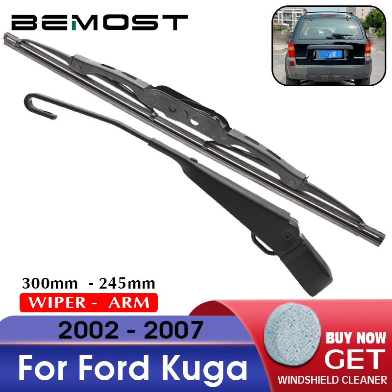 BEMOST Auto Car Rear Windscreen Windshield Wiper Blade Arm Soft Natural Rubber For Ford Kuga Hatchback Year From 2002 To 2018