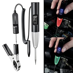 Car Led Display Circuit Tester Pen Auto Ferramenta de Desmontagem de Diagnóstico Elétrico Ferramenta de Desmontagem Fornecimento de Reparação de Veículos com Sonda, 2024