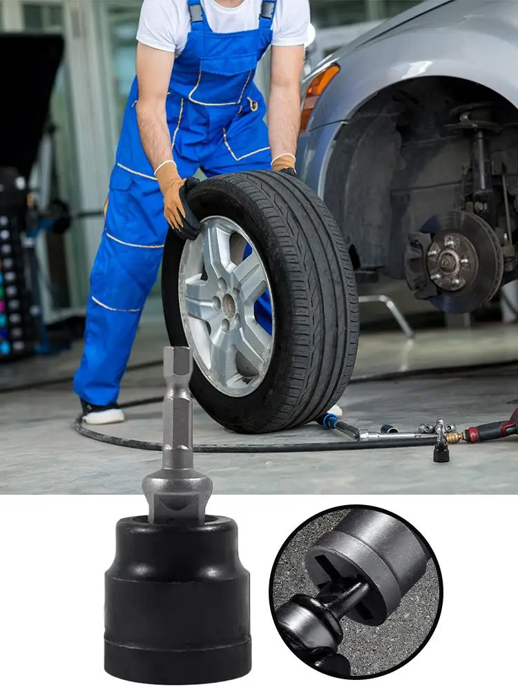 

Универсальный ножничный автомобильный домкрат, адаптер для стабилизатора Rv, адаптер для дрели, инструмент для разборки автомобиля, стальной шаровой шарнир, ударный гайковерт, инструмент