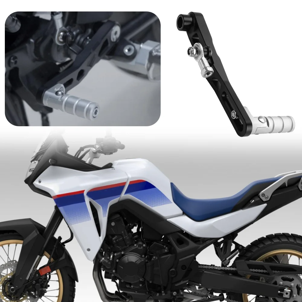 

Motorcycle Aluminum Alloy Black/Silvery Gear Shift Lever For Honda XL750 Transalp 2023 2024 2025 Motorcycle Parts
