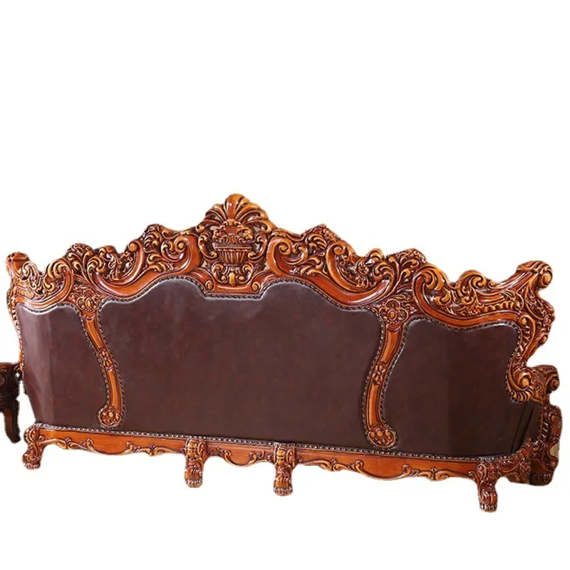 European style villa luxury living room sofa combination high-end atmosphere high-grade luxury large apartment palace high-end