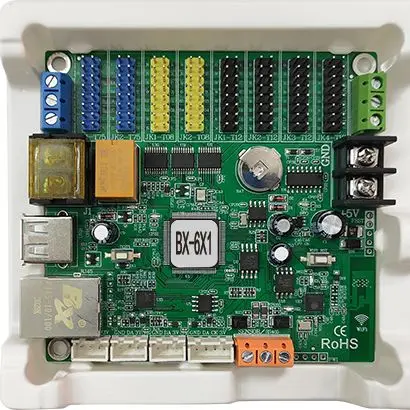 BX-Y08 Full Color LED Display Multi-Media Player,LED Controller,Intelligent Lamp-post Screens,Traffic Screen Control