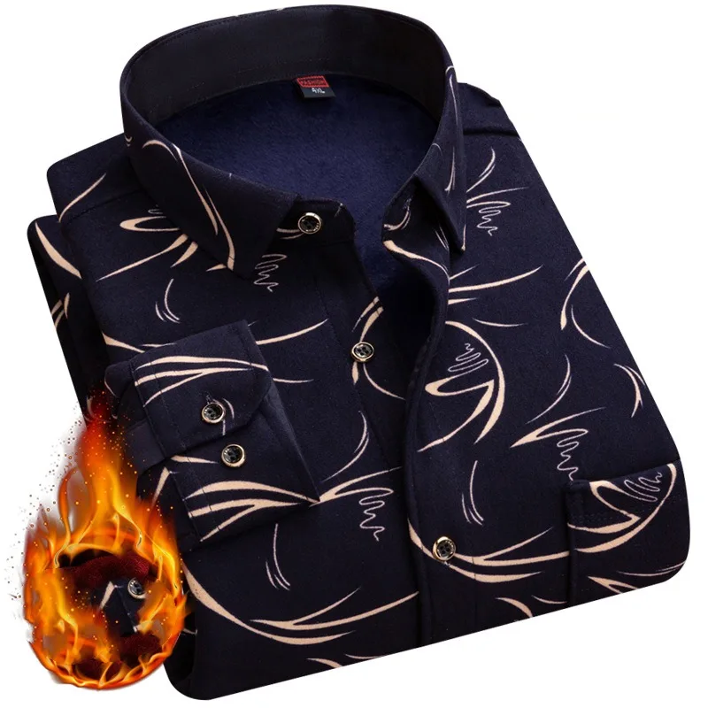 

Осень-зима мужская футболка с отложным воротником и карманом на пуговицах с длинными рукавами, кардиган, рубашка, куртка, модные тонкие топы JJ835