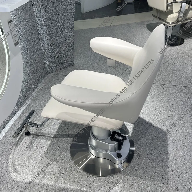 High-end hair salon chair, simple hair salon special electric lift barber shop dyeing and ironing seat stool