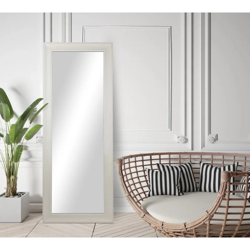 Espejo blanco rectangular de longitud completa 27 x 70