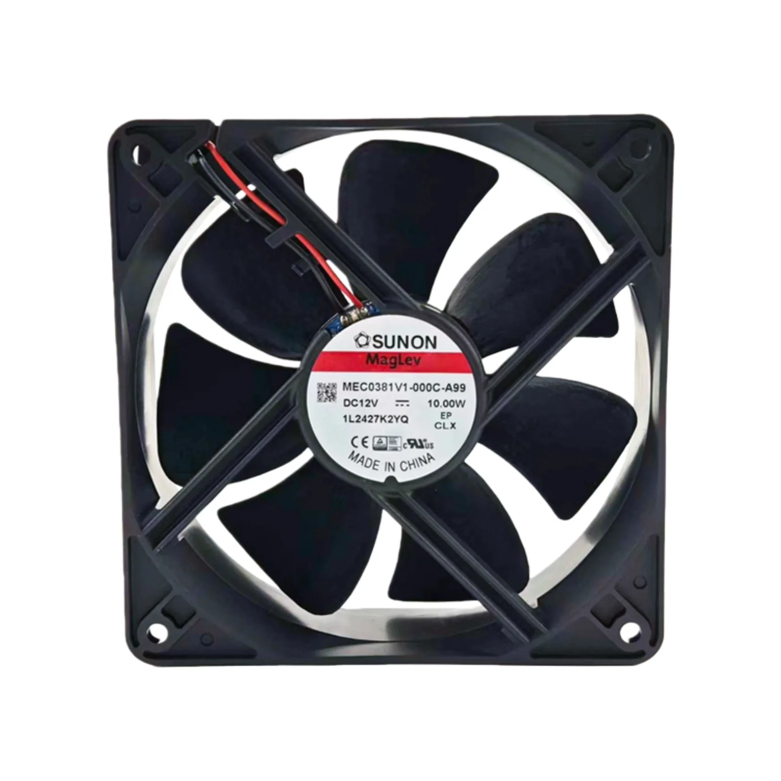 

new for Sunon MEC0381V1-000C-A99 Original 120x120x38mm DC12V Cooling Fan 138CFM 48dBA 3100RPM 10W High Airflow Quiet Axial Fan