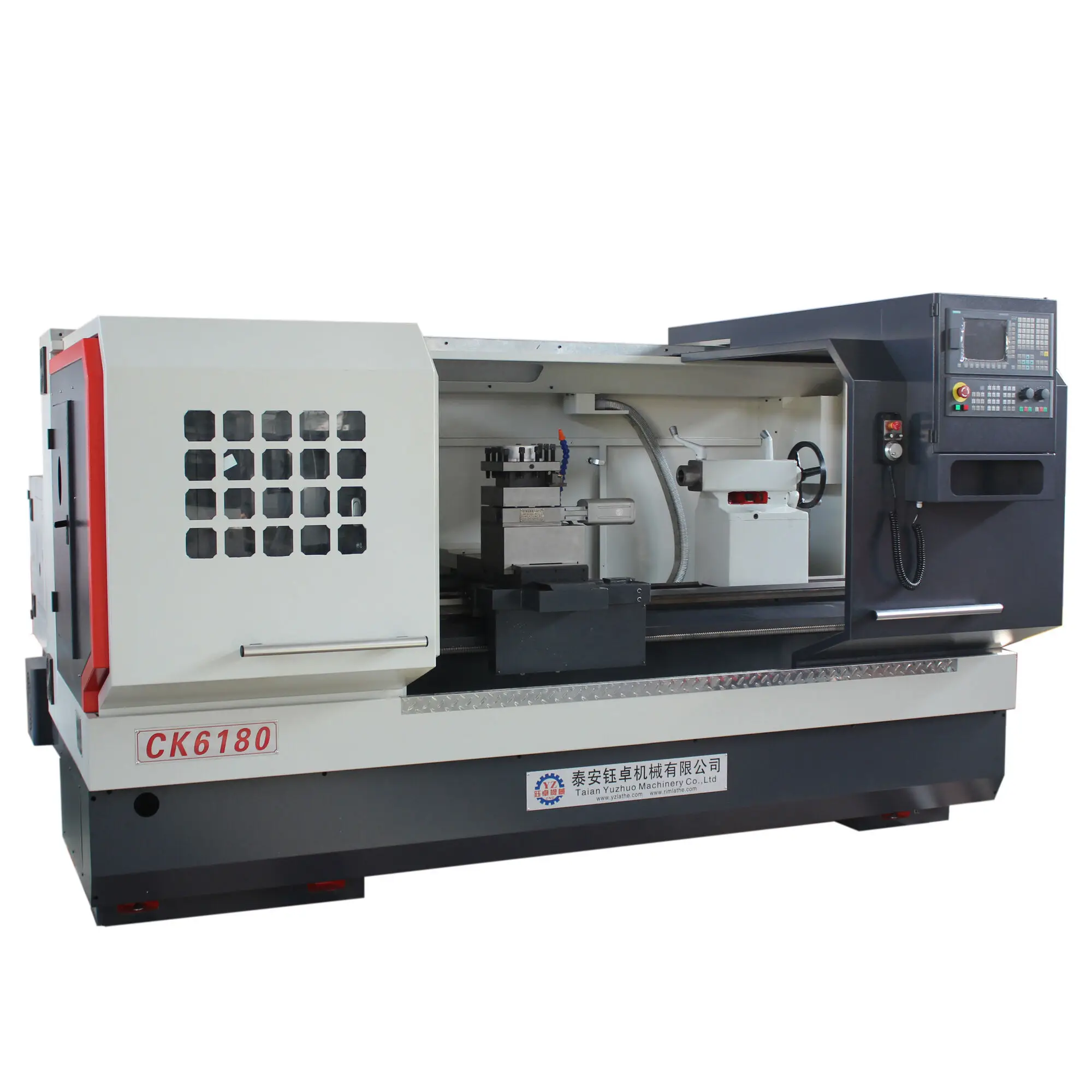 China Best Low Cost Cnc Metal Heavy Duty CNC Lathe Hine Ck6180x1000mm Price