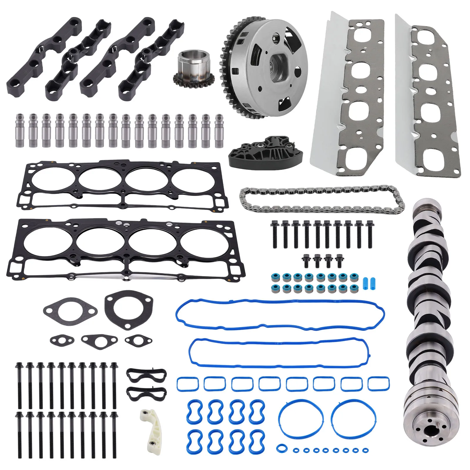 Camshaft & MDS Lifters Kit For Chrysler Aspen Limited 5.7L V8 VIN: 5 2009 For Ram 1500 SLT 5.7L V8 VIN: T 2011-2020