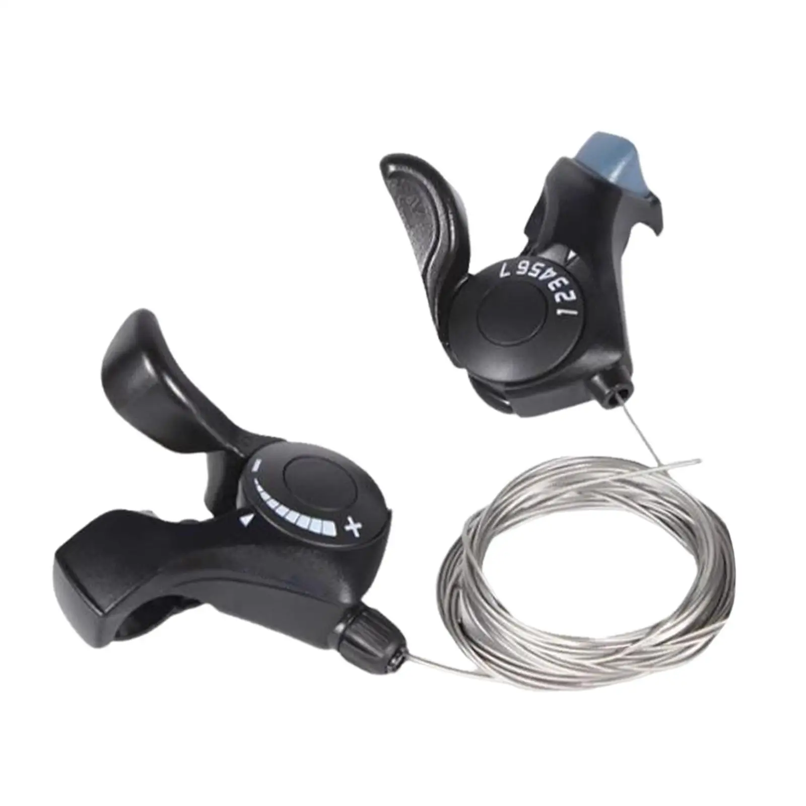 Bikes Shifters Set, Bicycle Shifting Lever, Bicycle Speed Shifter Bike Thumb Gear Shifter for Bikes