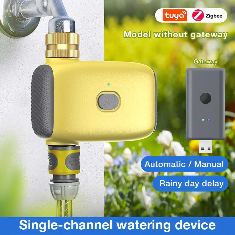 Tuya Zigbee temporizador riego inteligente automático goteo exteriores - imagen 5