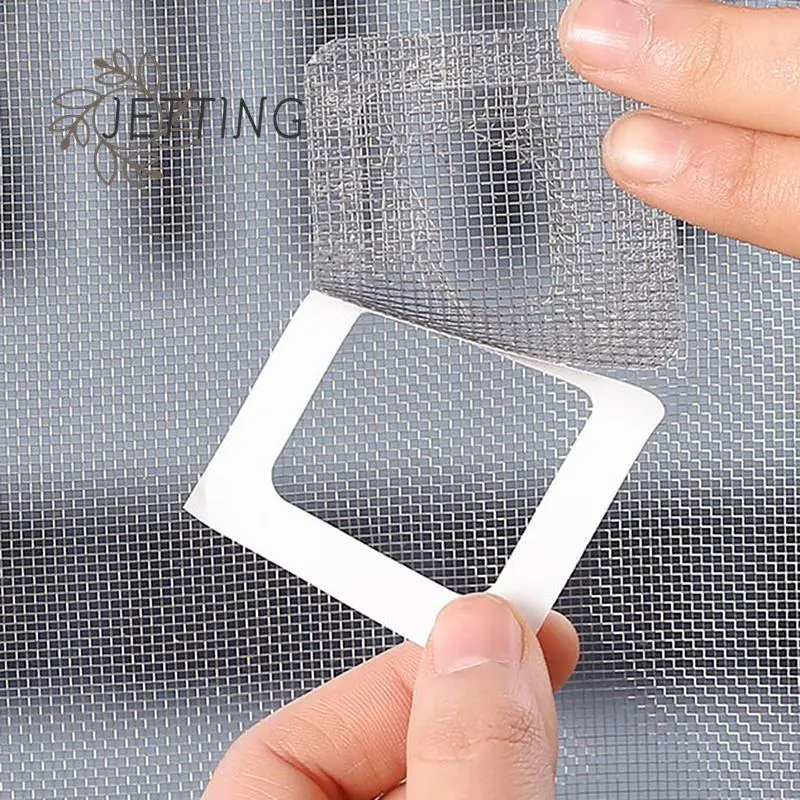 9Pcs/15pcs Self Adhesive Net Mesh Repair Tape Window Screen Door Fix Patch Anti-Insect Mosquito Fly Mesh Broken Holes Repair