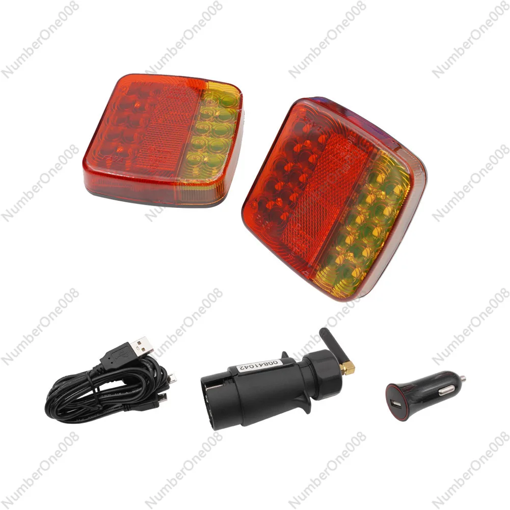 Trailer LED Highlight Car European Tail Light Transmitter Cross-border Export AliExpress LED Truck Truck Signal Light