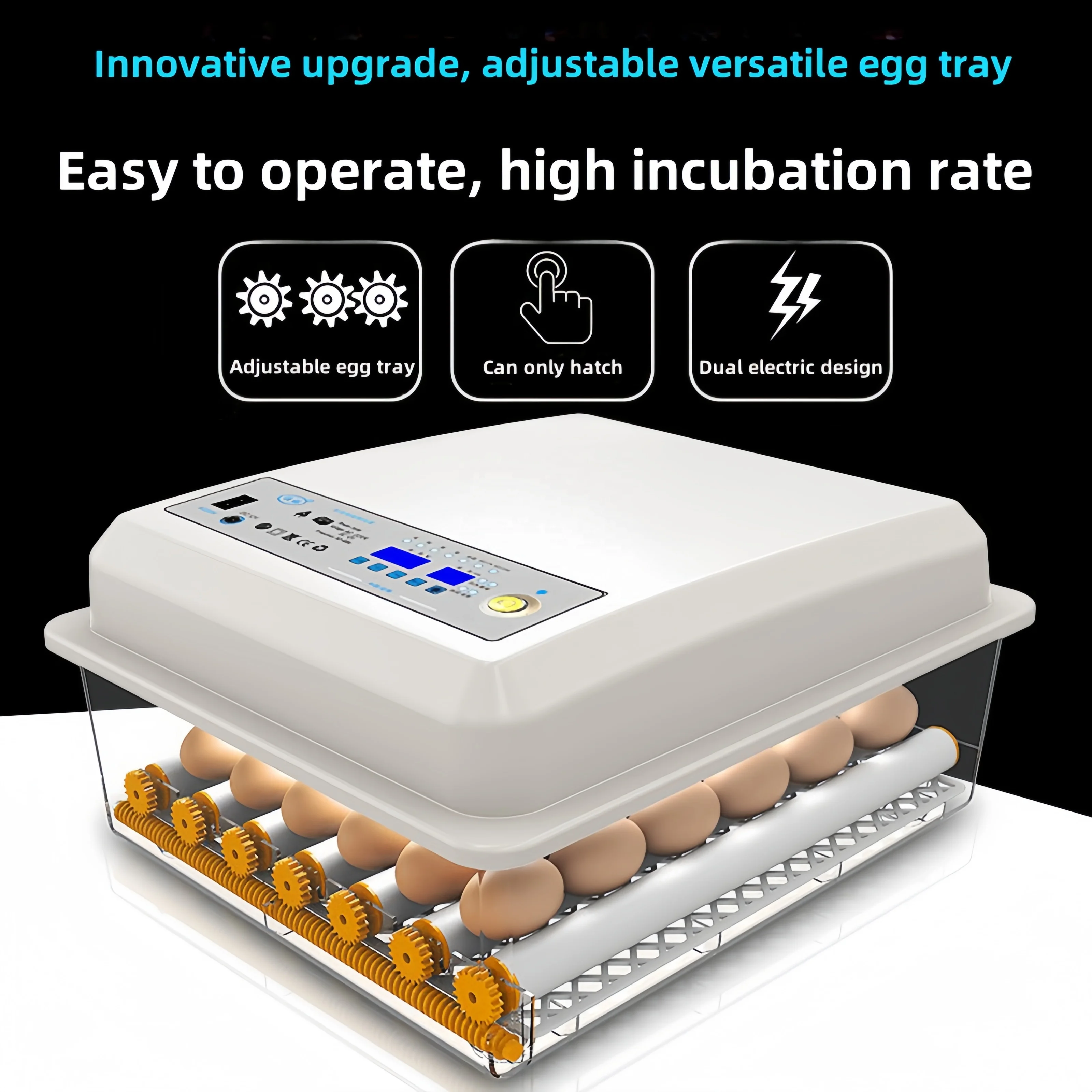 Good Quality Egg Incubator 120 Capacity Fully Automatic Incubator for Sale