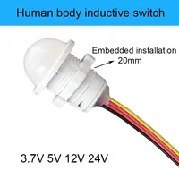DC3.7V 5V 12V Pir motion sensor switch body motion activation detector light sensor delay infrared switch Staircase Customized