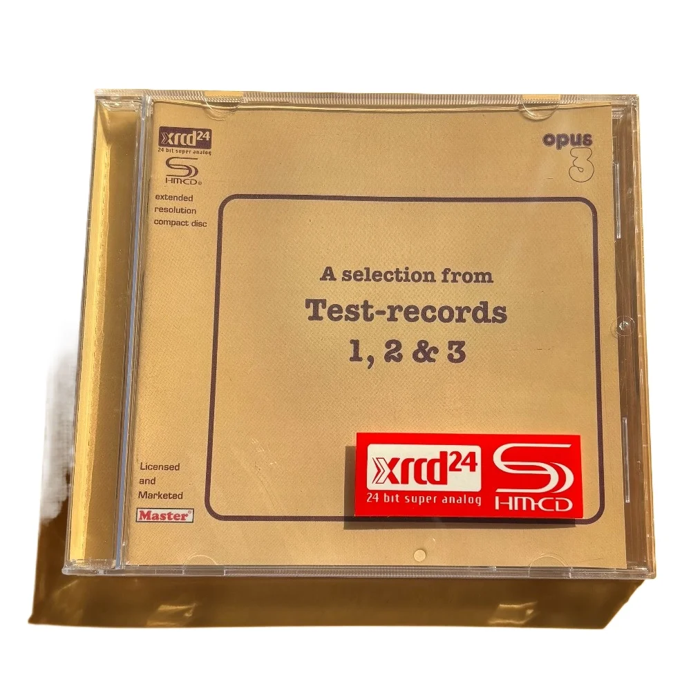 Opus 3 Test Records 1 2 & 3 CD Audiophile HiFi System Test Disc Jazz Classical Reference Recording In Stock