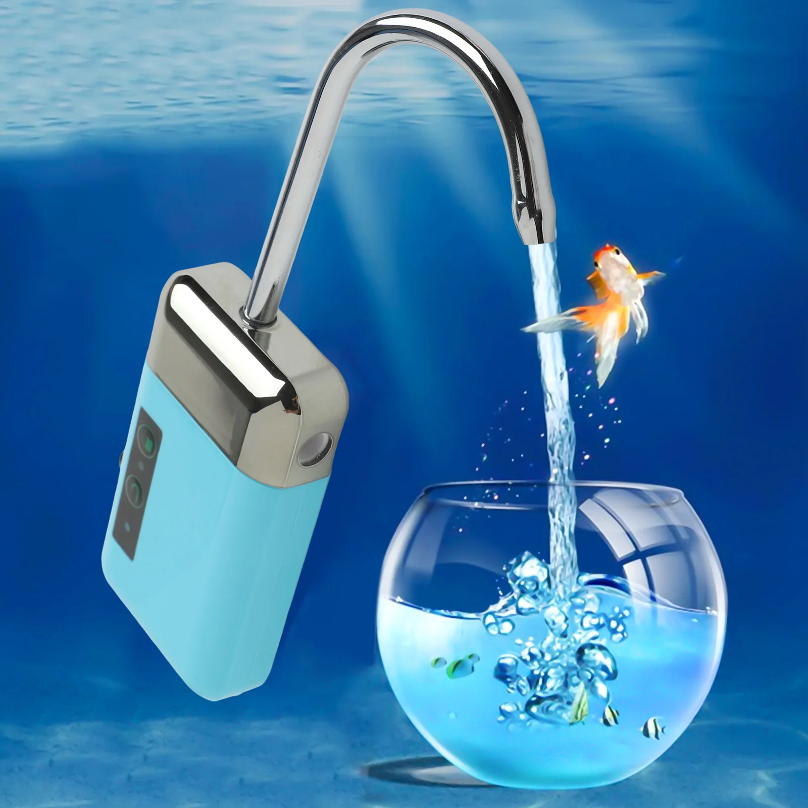 

Новый умный дозатор воды для рыбалки с датчиком, многофункциональный, перезаряжаемый, для использования на открытом воздухе, рыболовные принадлежности, снасти