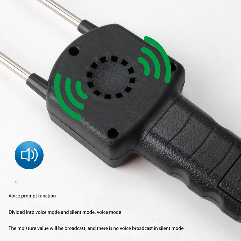 곡물 수분 계량기 디지털 습도 테스터, 습도계, 옥수수, 밀, 쌀, 콩에 JGL-188 사용, 2X