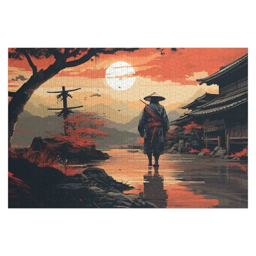 

Samurai - Marching Through Feudal Japan Jigsaw Puzzle Personalized Toys Baby Wooden Customized Gifts For Kids Puzzle