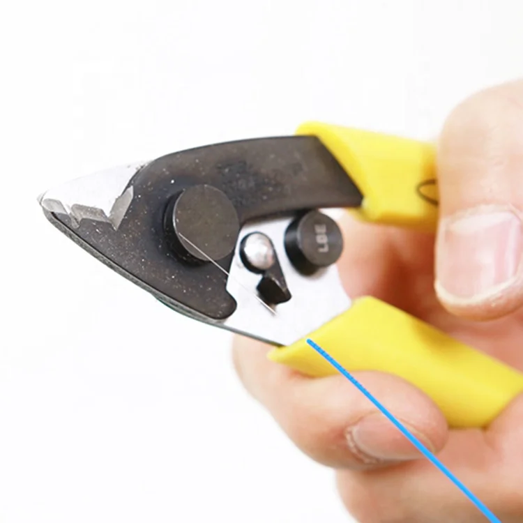 Tool Patch Cords & Jumper Cables Achieve Fast, Clean Strips for Fiber Optic Connections Ultimate Fiber Optic Stripper