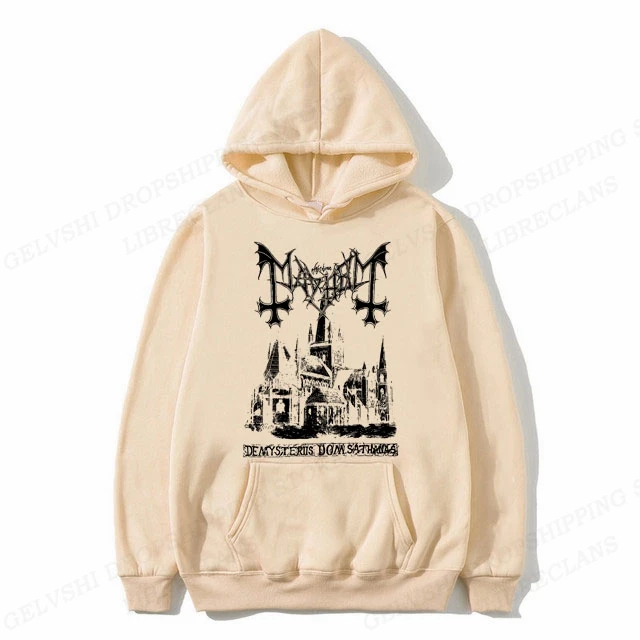 Mayhem Deathcrush Hoodie Men Fashion Hoodie Hip Hop Hoodies Boy Coats Women Sweatshirts y2k Clothes Rapper