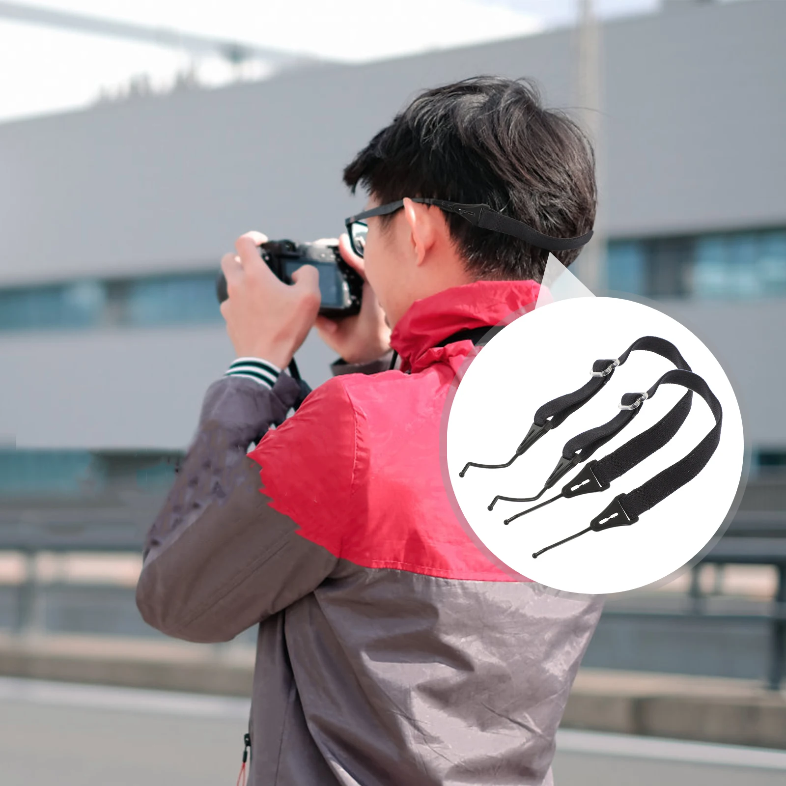 

4 Pcs Anti Drop Glasses Chain Eyeglasses Strap for Elastic Rope Spectacle