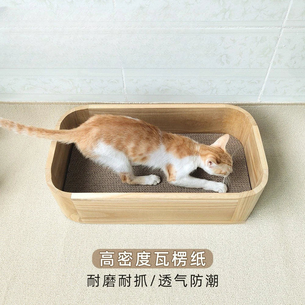 GL-003 Oval Cat Scratcher Replaceable Inner Core Reusable