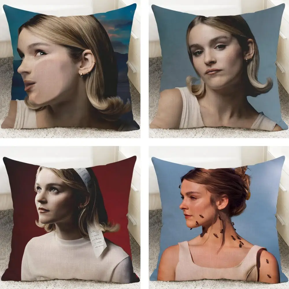 Singer Pommelien Thijs Cushion Cover Cushion Covers Natural Linen Breathable Sofa Bedroom Decor Pillowcase