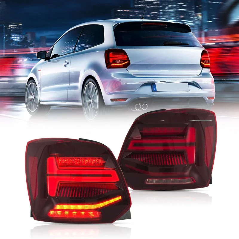 Manufacturer car taillight  tail light 2011-2018 for Polo LED back lamp and Vento rear light 2015-2018 in China for Polo