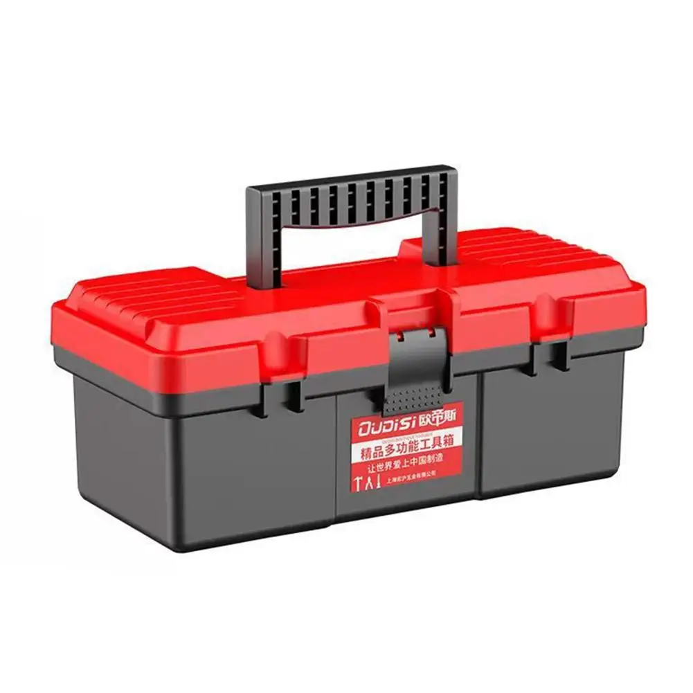Portable Plastic Tool Box Handheld Hardware Storage Organizer Box Multifunctional DIY Repair Tool Container Dustproof Tool Box