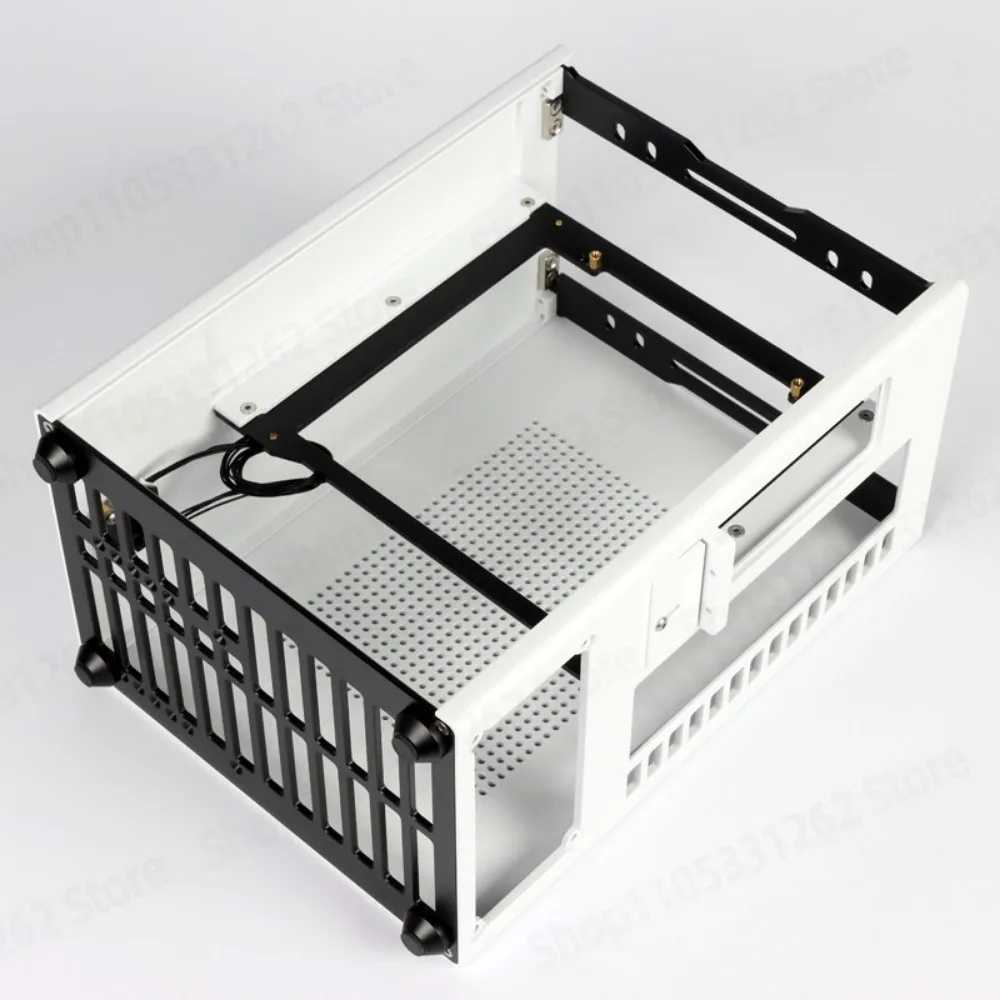 T8 PLUS Aluminum Mini ITX Case SFX PSU Portable Handle
