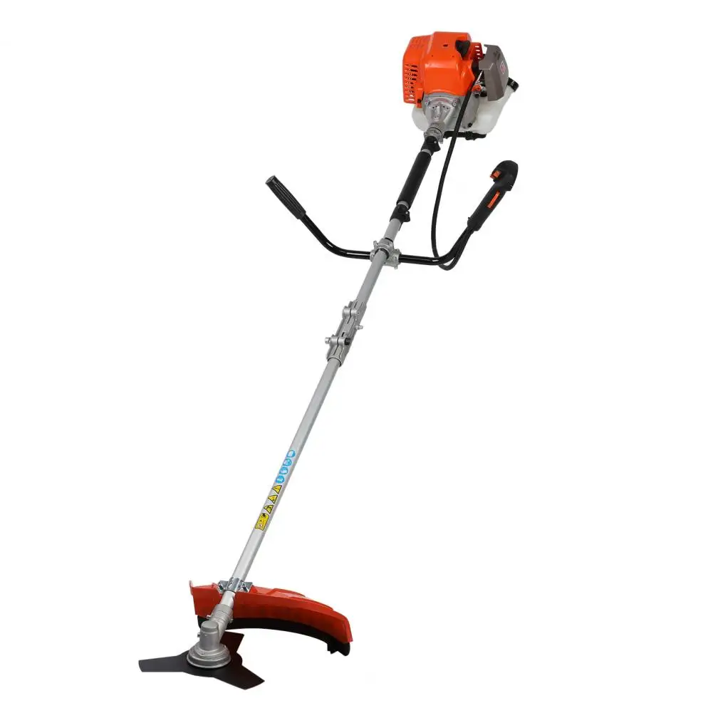 

52cc 2 in 1 Cordless Hedge Trimmer, 2-Stroke Brush Cutter, Handheld Weed Eater, Plastic Handle & Shoulder Strap Included