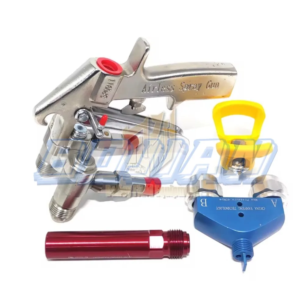 288420 High Pressure Airless Sprayer Accessories Internal mix two components spray gun