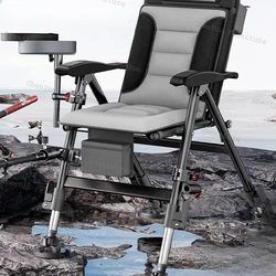 Lie Flat Comfort Fishing Chairs Fold Portable All Terrain Multifunction Fishing Chairs Bracket Banco De Pesca Entertainment