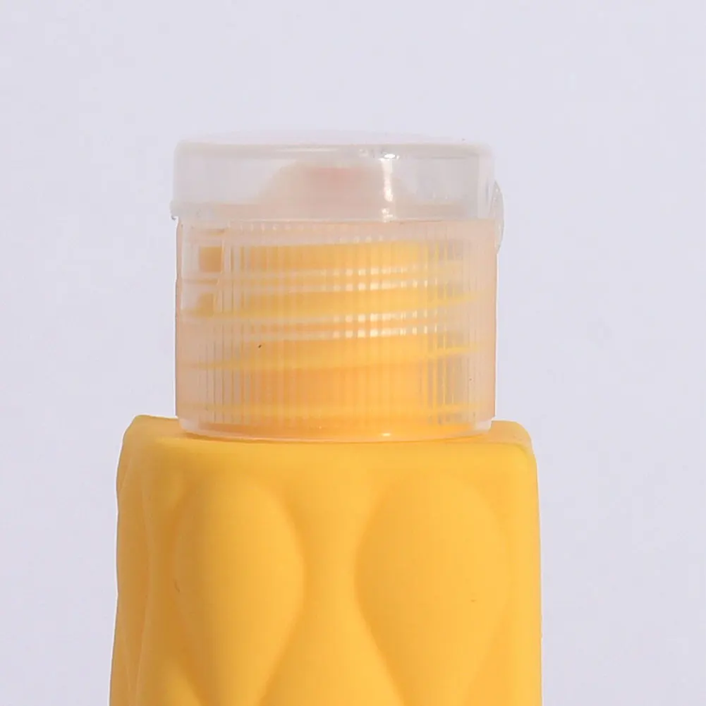 4 in 1 Travel Bottles Silicone Travel Containers BPA Free Leak Proof Refillable Bottle Set for Shampoo Conditioner Lotion