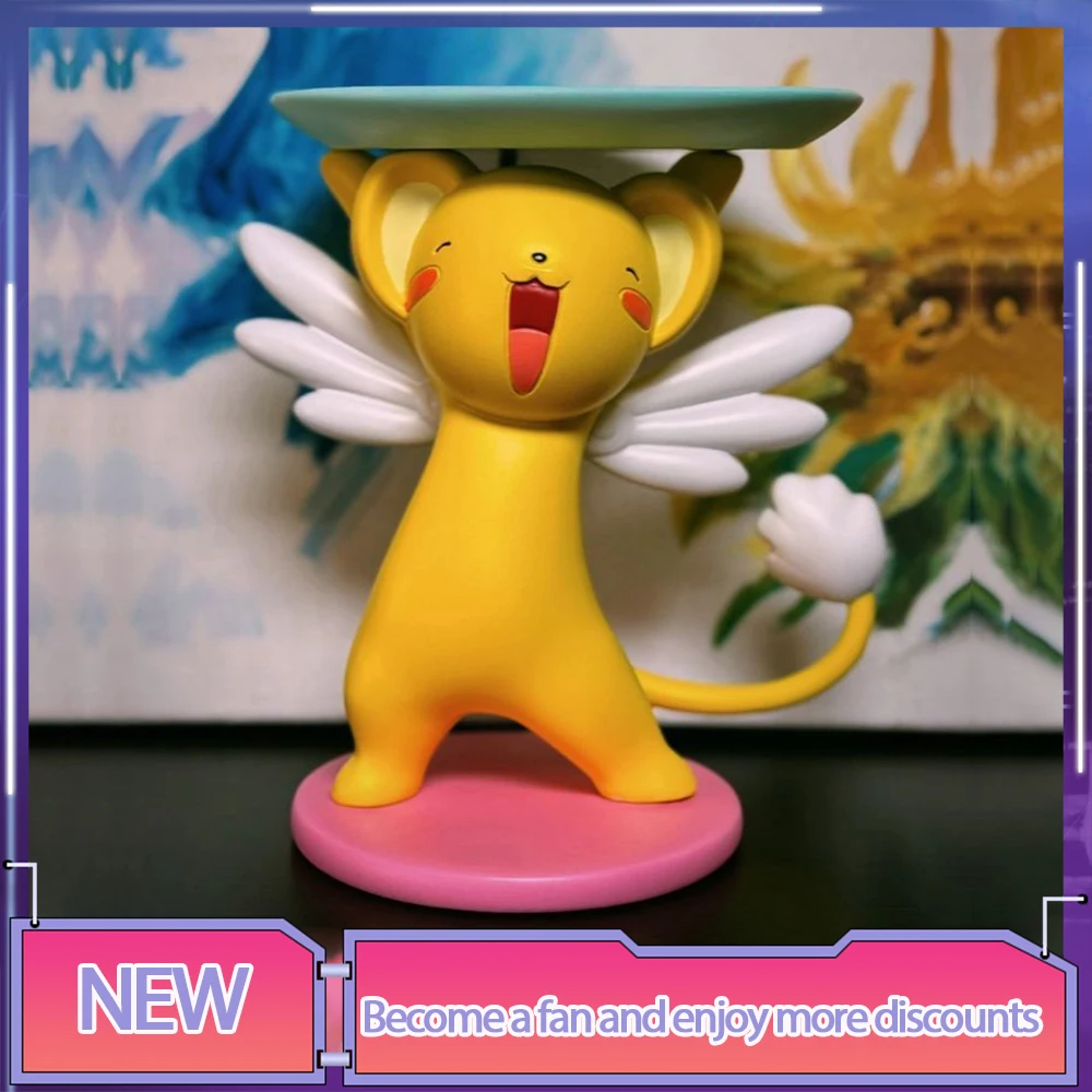 

Card Captor Sakura Figures Cerberus Tray Figure Anime Figurine Pvc Models Gk Statue Collection Toys Room Decoration Kids Gifts