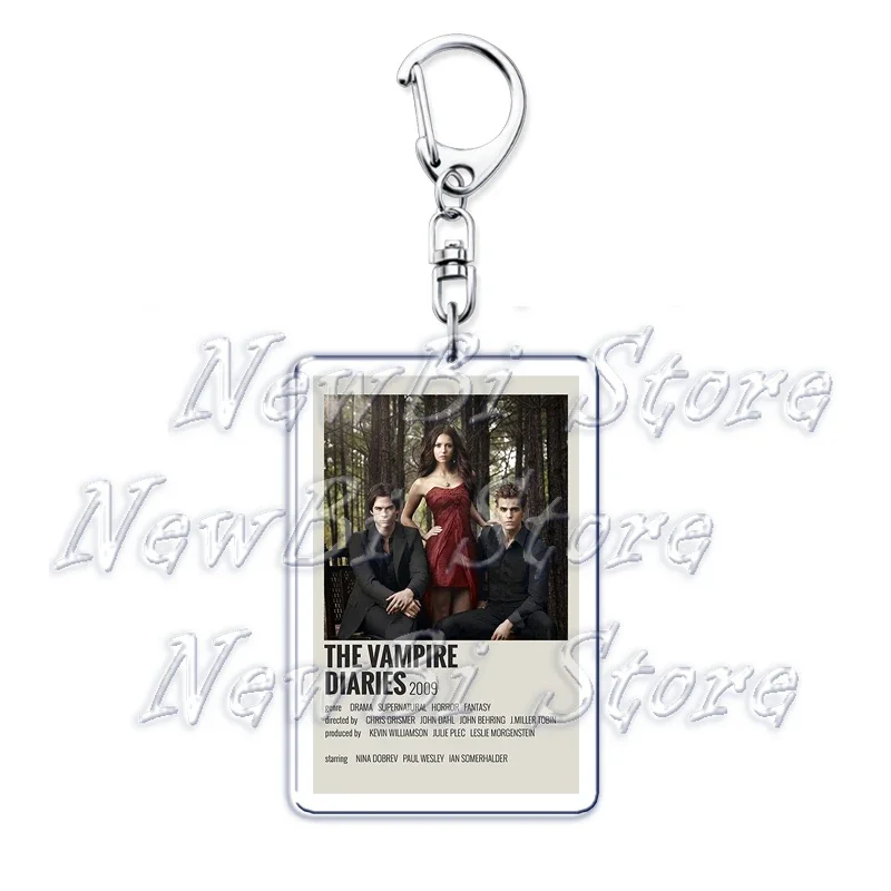 يوميات مصاص الدماء سلسلة مفاتيح الشفق ، سلسلة مفاتيح ، حلقة مفاتيح ، إكسسوارات ، دامون ، سلفاتور ، ماريا ، بيلا ، بجعة ، إدوارد ، كولين