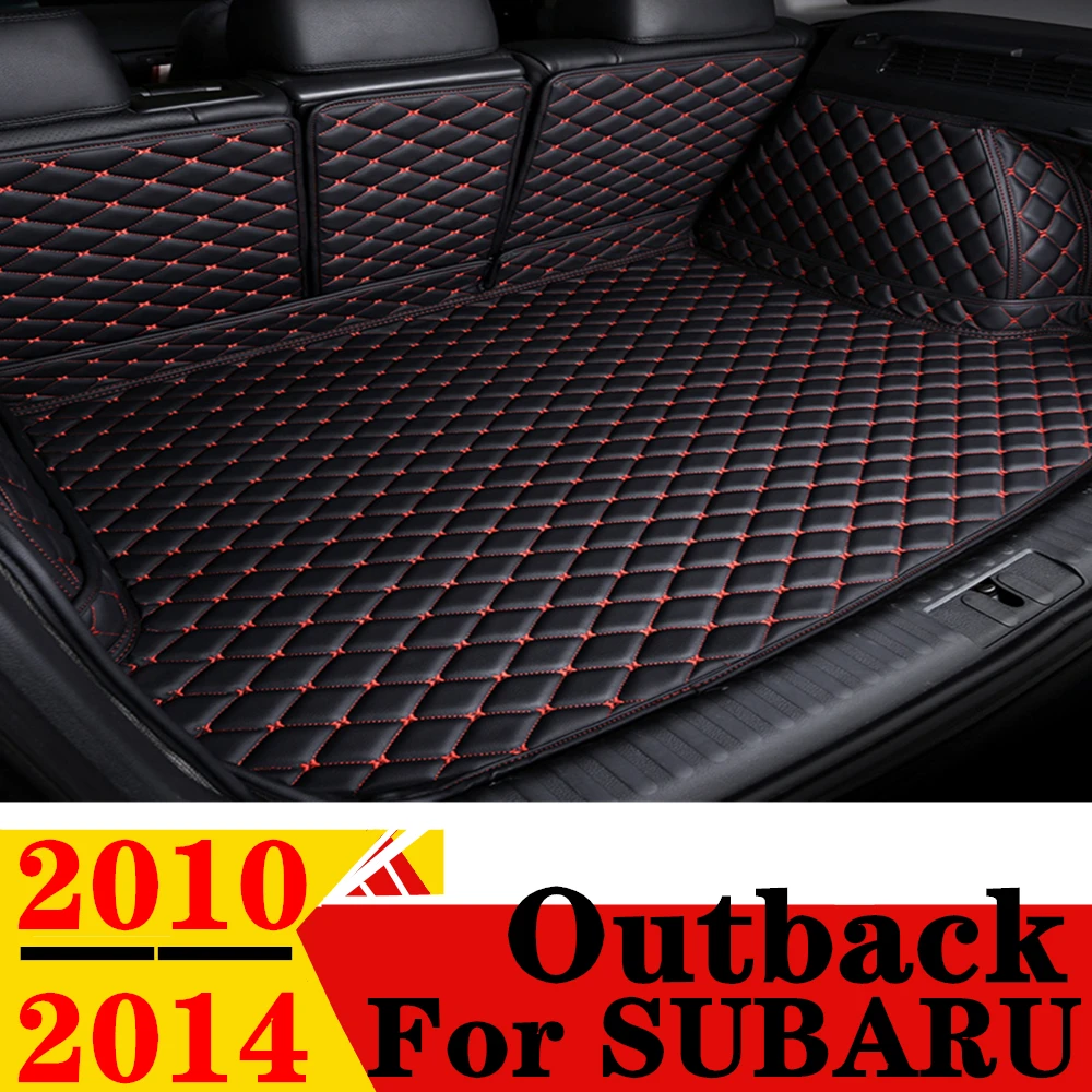 

Car Trunk Mat For SUBARU Outback 2014 2013 2012 2011 2010 Rear Cargo Cover Carpet Liner Tail Interior Auto Part Boot Luggage Pad