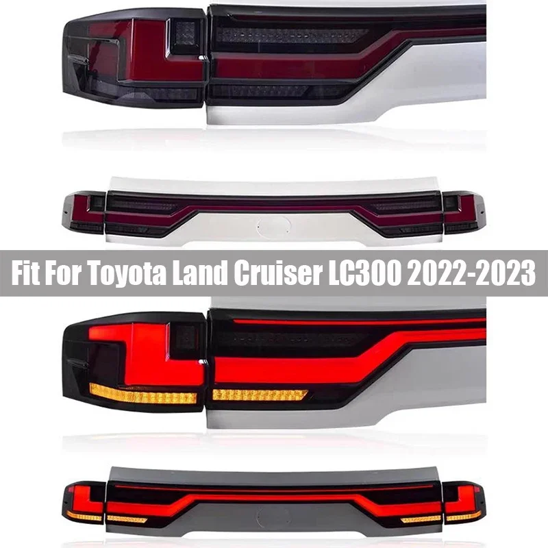 

Taillight Fit for Toyota Land Cruiser LC300 2022 - 2023 Modified Dynamic LED Integrated Taillight Assembly