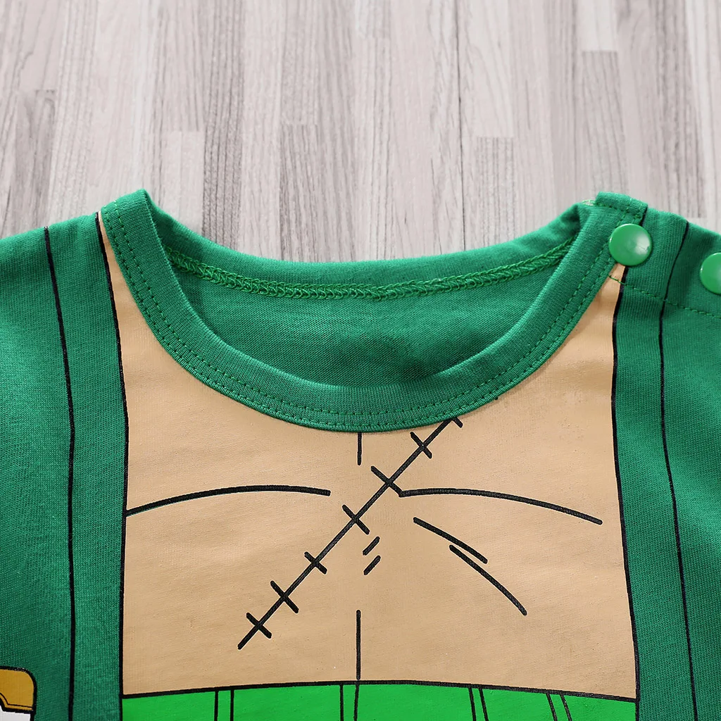 بدلة أنيمي جميلة للعب الأدوار من القطن للأولاد والبنات ، بأكمام قصيرة ، مريحة وناعمة ، ملابس حديثي الولادة ، ملابس أطفال ، الصيف ، 0-18 م