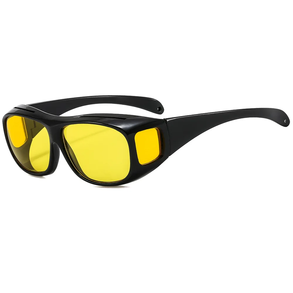 Gafas de sol de visión nocturna para coche, lentes de conducción nocturna, Unisex, protección UV