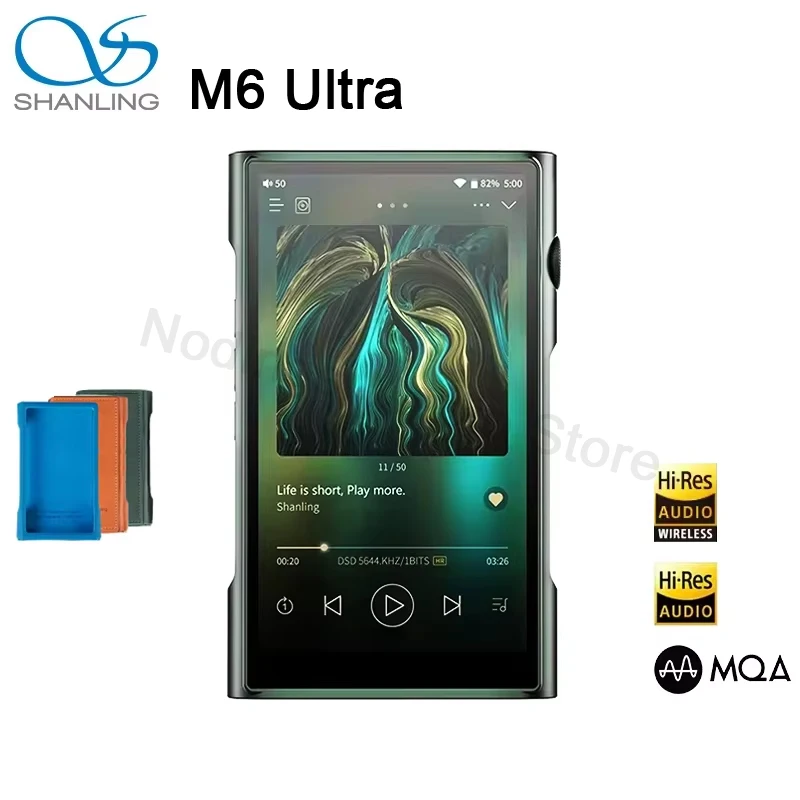 

SHANLING M6 Ultra MP3 Player HIFI Portable Music Player Hi-Res Audio MP3 Player Bluetooth 5.0 Open Android 10 3.5mm 4.4mm Output