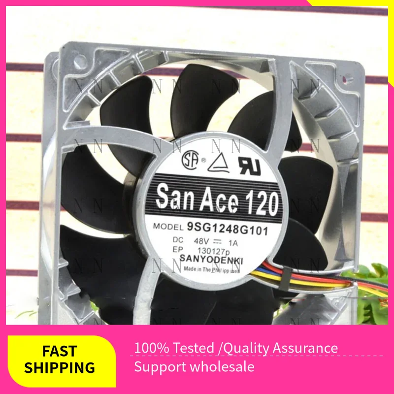 qgg-per-sanyo-120-modello-9sg1248g101-48v-1a-12038-ventola-di-raffreddamento-in-alluminio-ad-alto-volume-d'aria