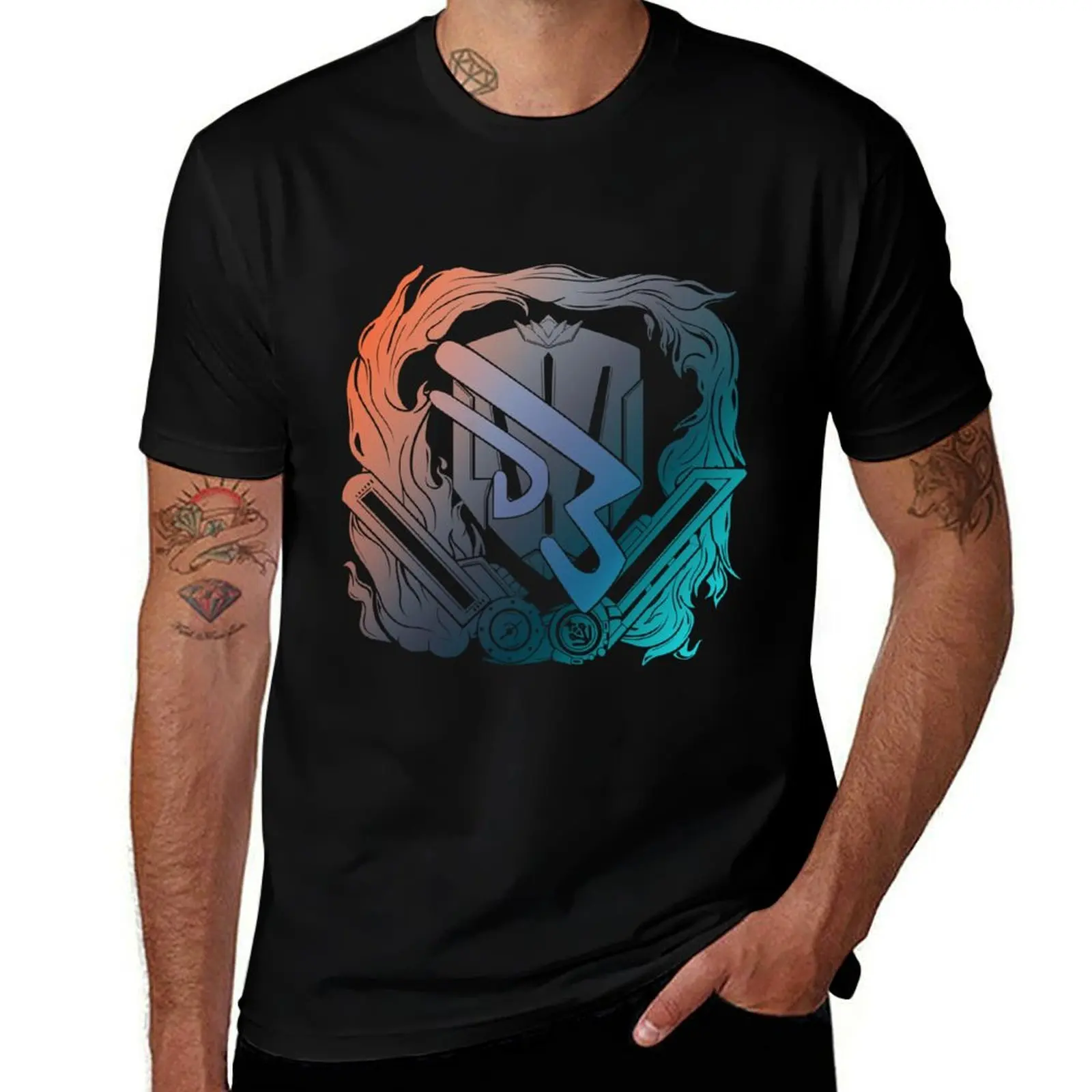 FFXIV Machinist Job Symbol [FF Style] T-Shirt man t shirt designer T-Shirt