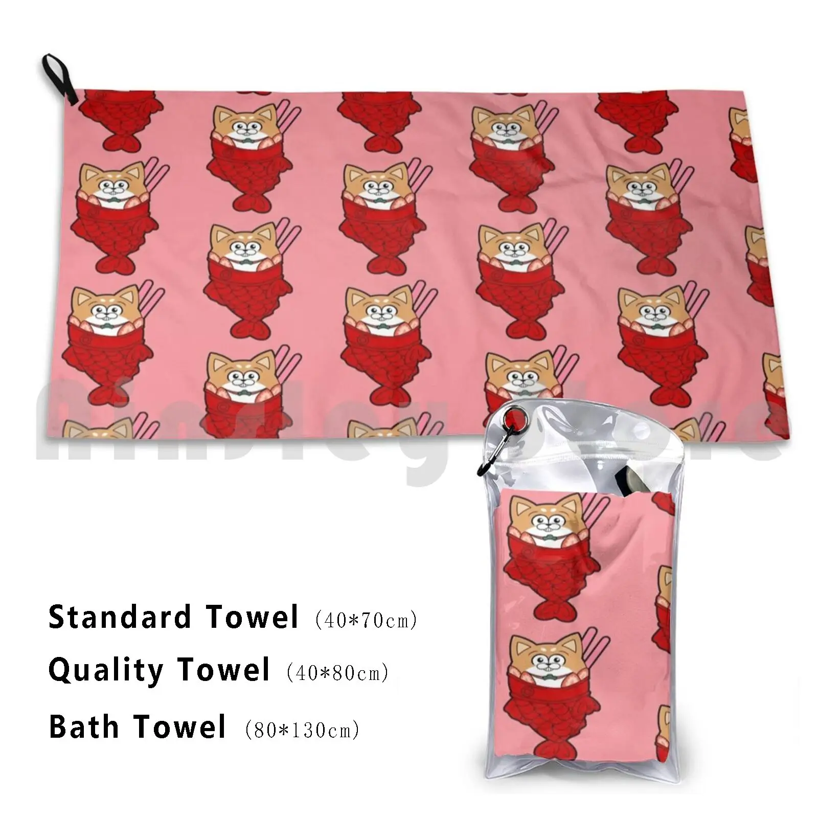 Taiyaki Osomatsu Toalla de baño personalizada Osomatsu San Osomatsu Taiyaki