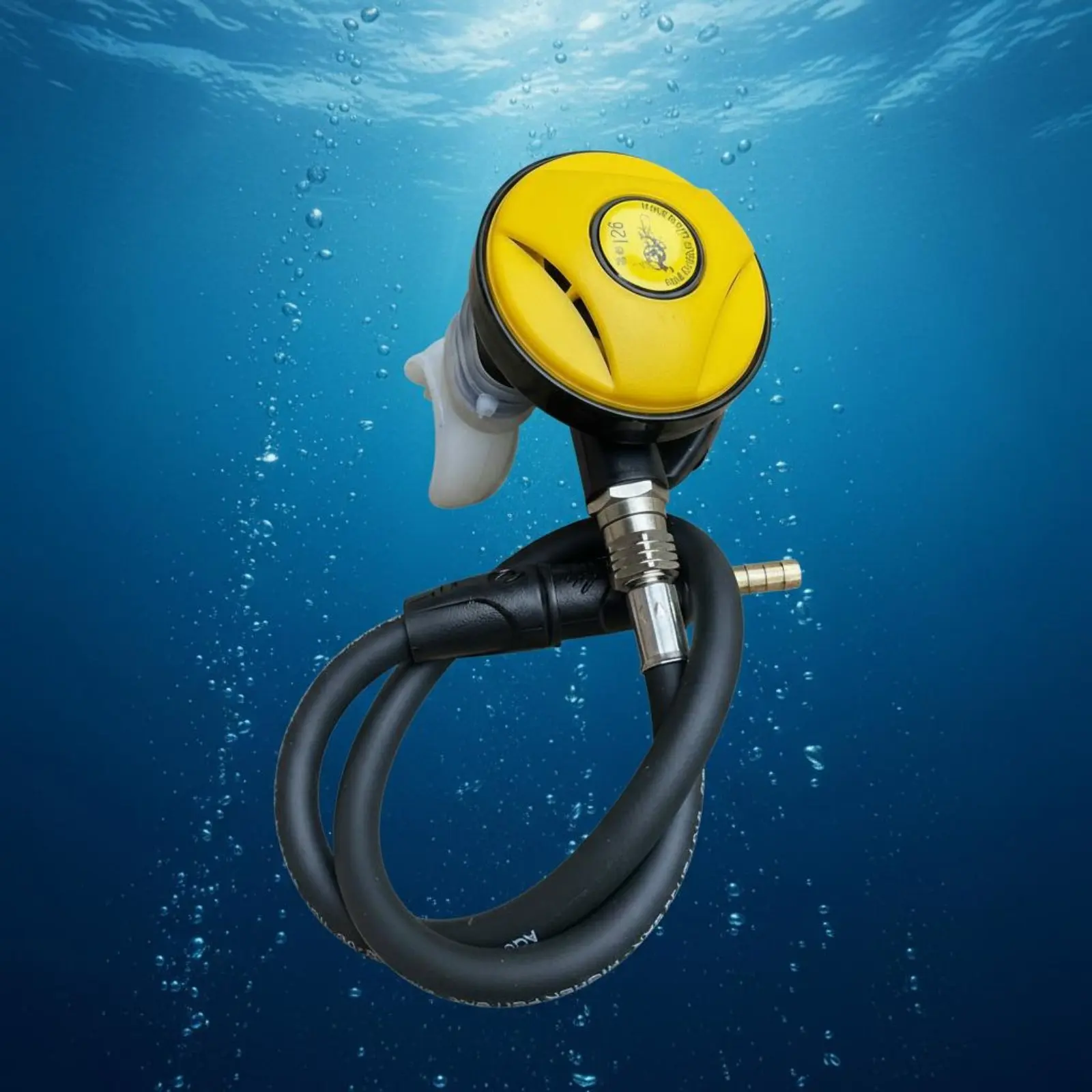 Second Stage Regulator ABS Body Dive Breathing Regulator Underwater Mouthpiece Non-Adjustable Water Sports Gear Pressure Hose view 6