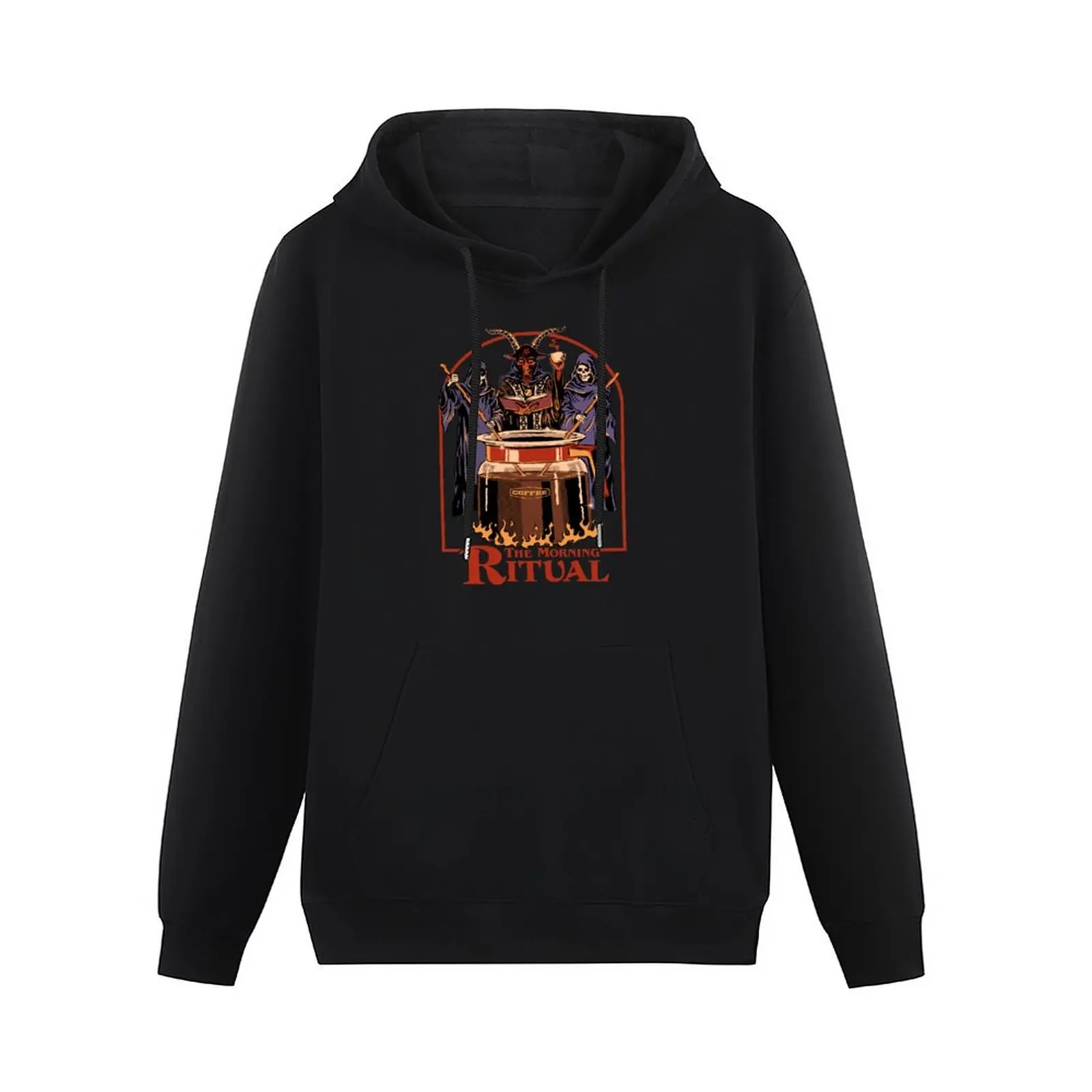 The Morning Ritual Pullover Hoodie hooded shirt mens clothing autumn new products mens hoodie