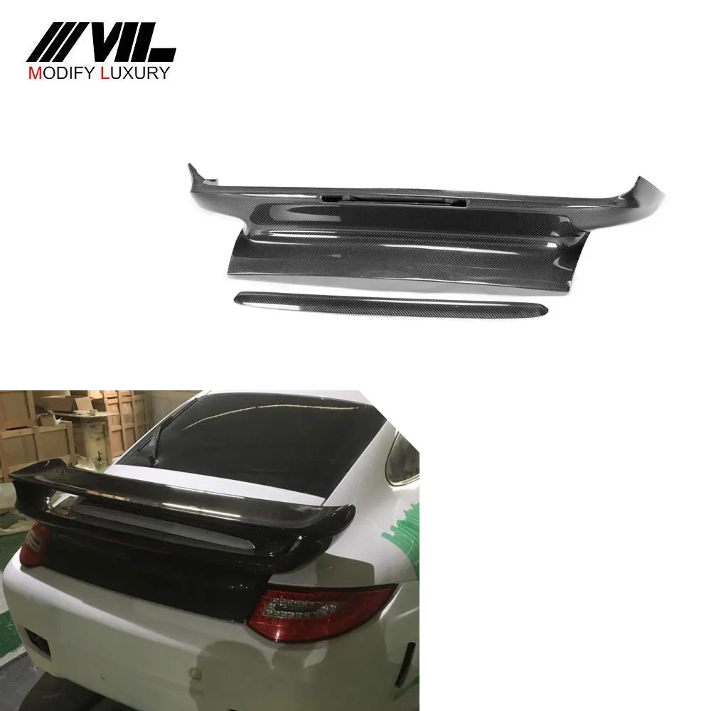

Подходит для крышки хвостовой палубы DECKLID из турбоуглеродного волокна 911, подходит для Porsche 997 09-11.