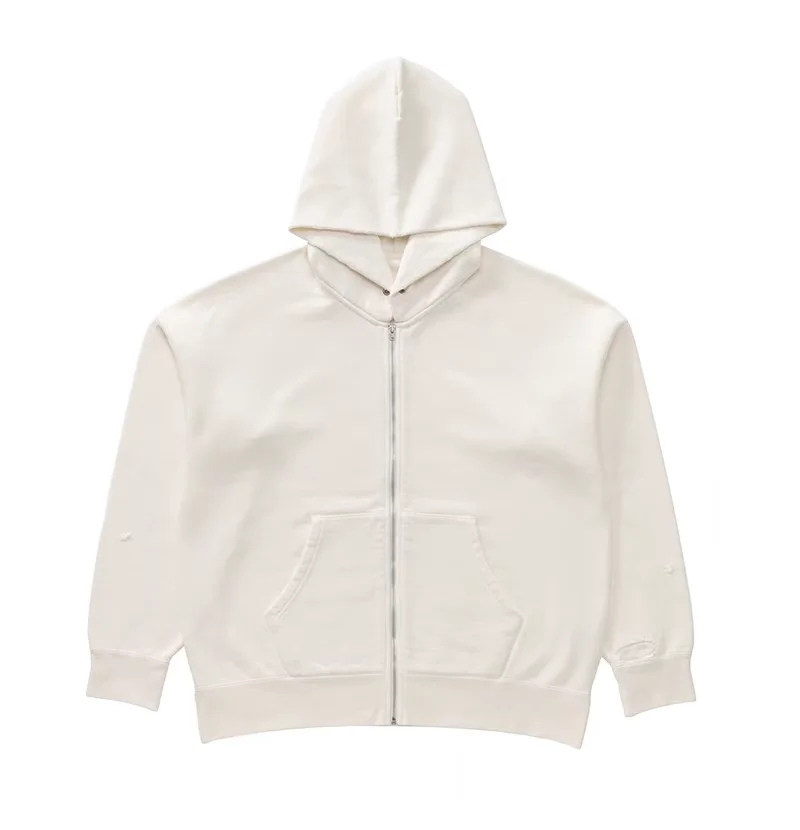 

VISVIM FIL 25SS JUMBO HOODIE Spring and Autumn Nakamura Cotton Washed Destroyed Patch Sweatshirt