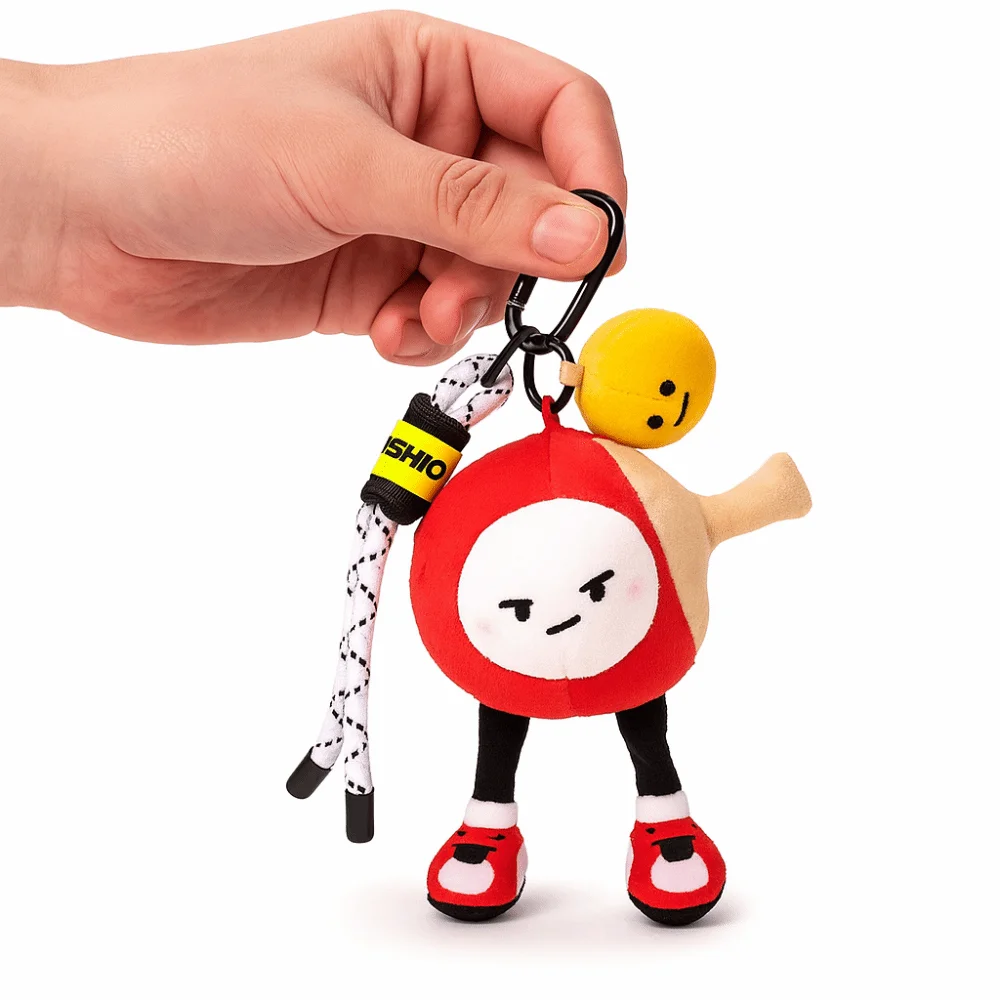PP Cotton Plush Table Tennis Plush Toy Collection Comfortable Table Tennis Doll Pendant Hanging Fluffy Sports Plush Keychain
