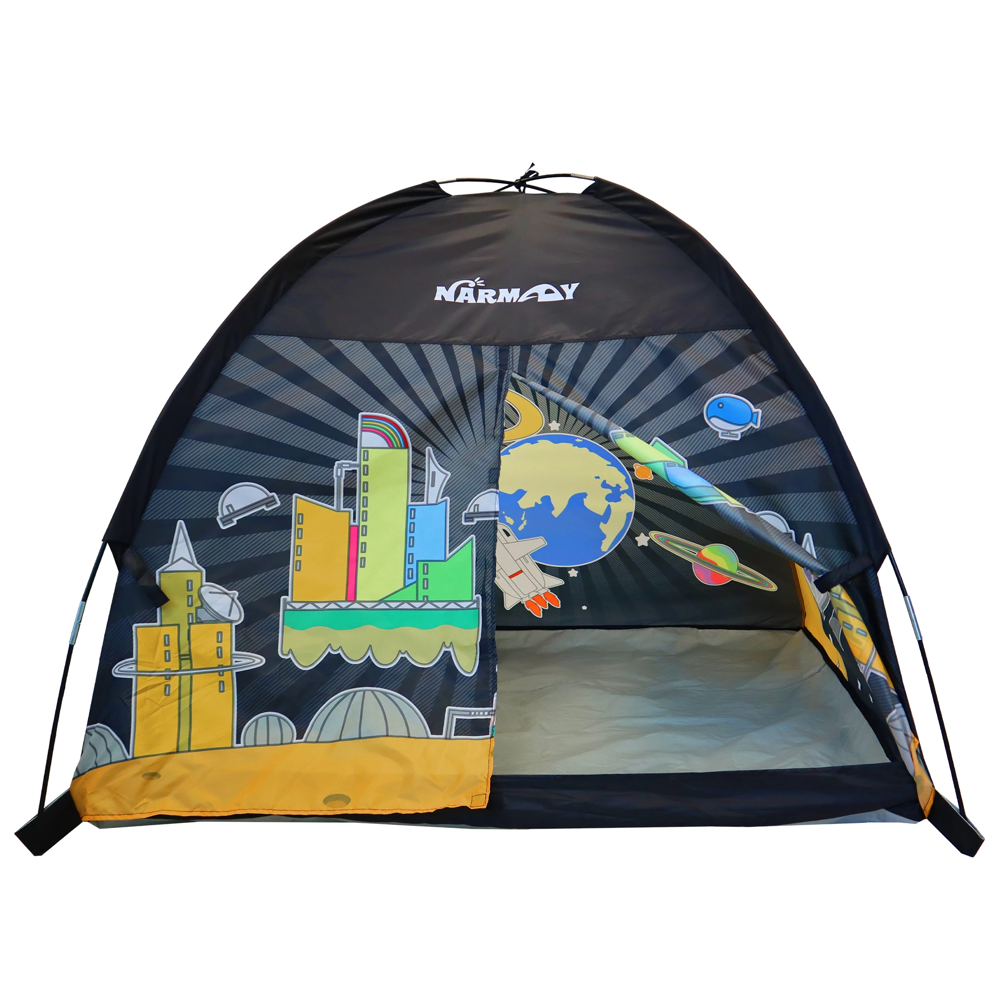 NARMAY Play Tent Space World Dome Tent for Kids Indoor / Outdoor Fun - 122 x 122 x 102 cm